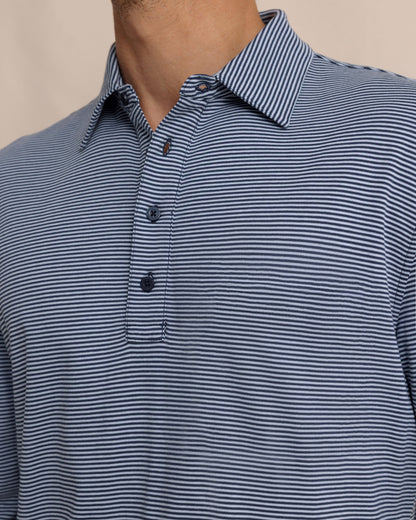 Sandy Cay Long Sleeve Knit Polo