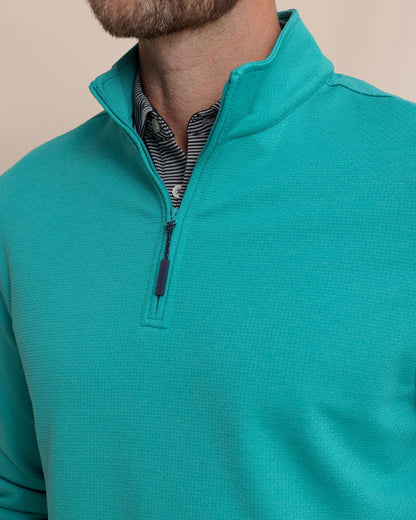 Schooner Quarter Zip - Spruce Shade