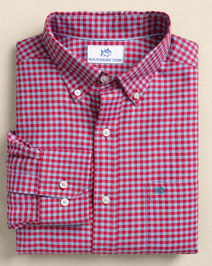 Silver Lake Plaid Skipjack Sport Shirt