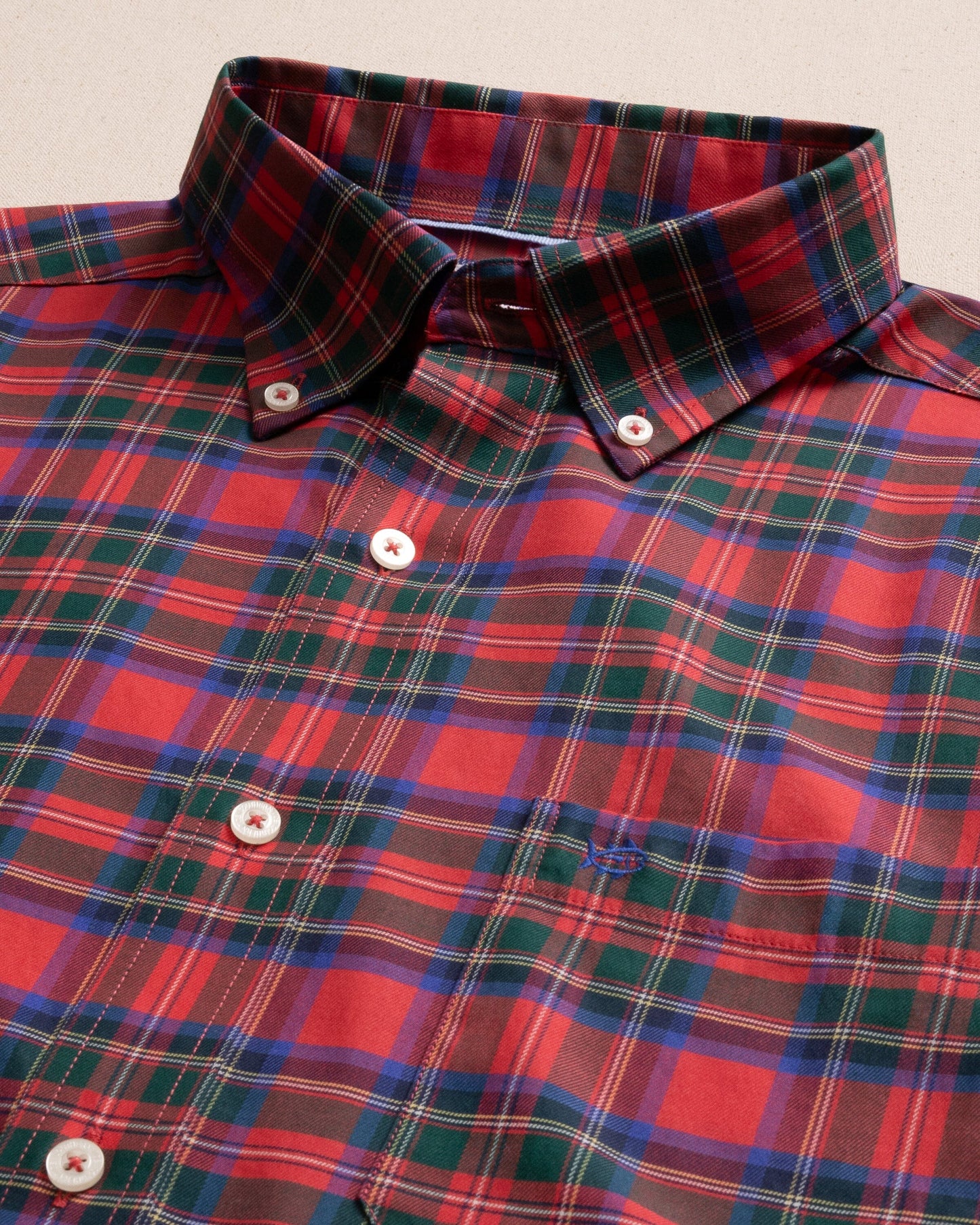 South Carolina Tartan Skipjack Sport Shirt