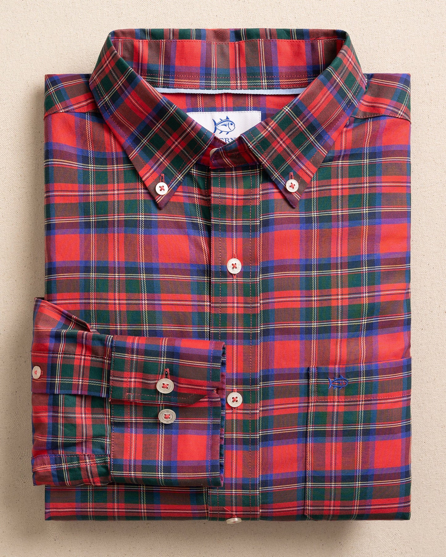 South Carolina Tartan Skipjack Sport Shirt