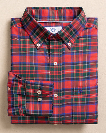 South Carolina Tartan Skipjack Sport Shirt