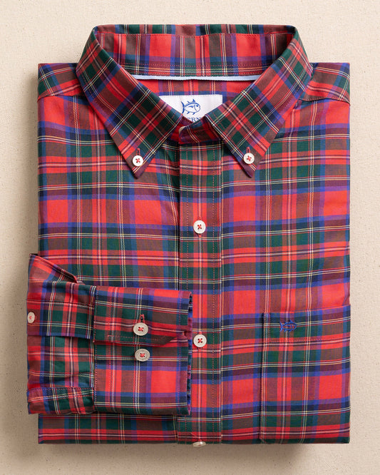 South Carolina Tartan Skipjack Sport Shirt
