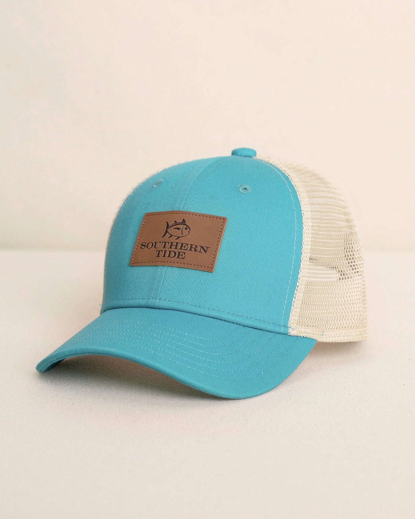 ST Leather Patch Trucker Hat