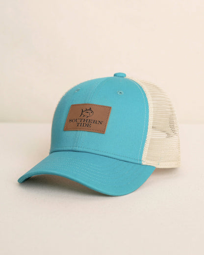 ST Leather Patch Trucker Hat