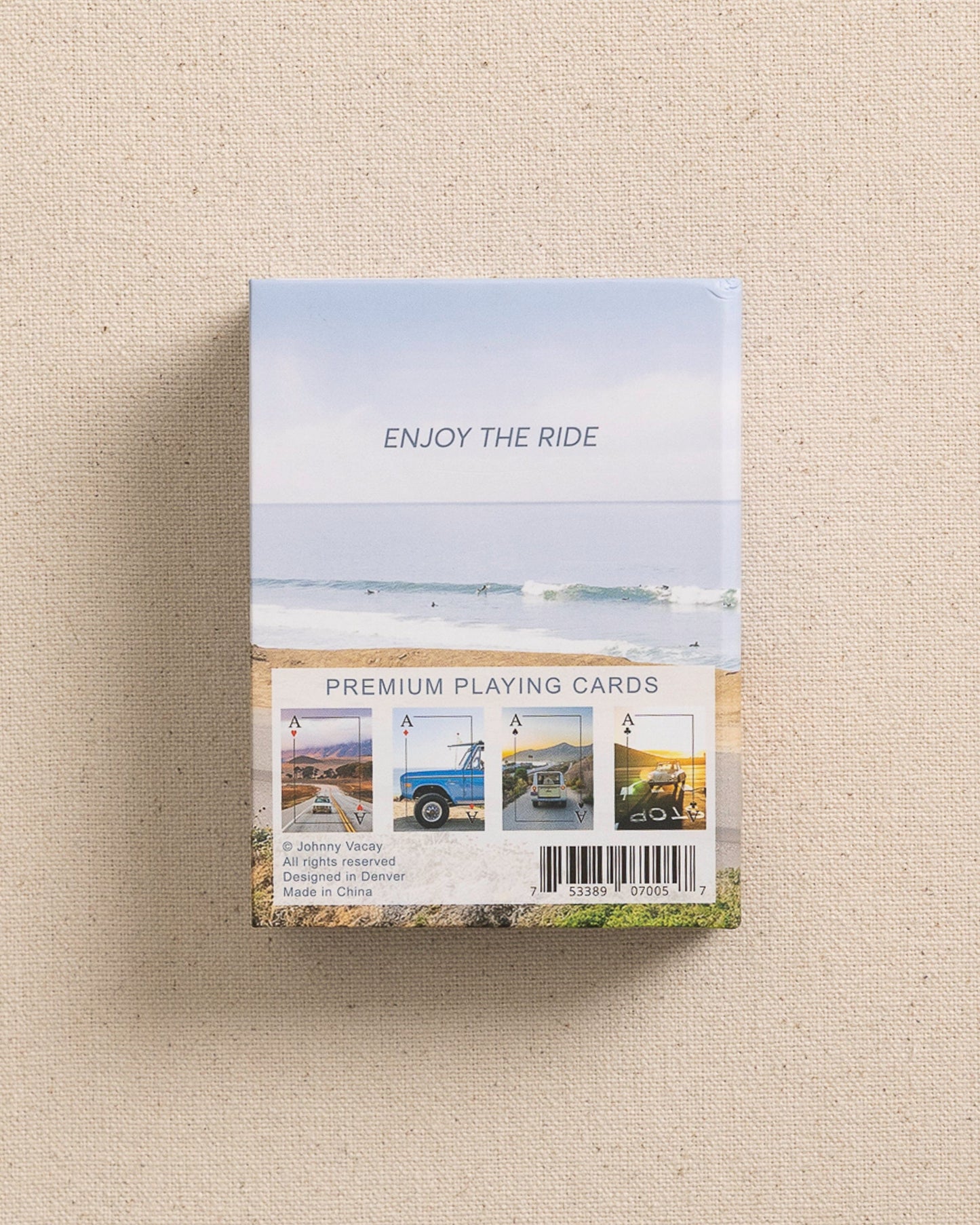 Surf Rides Playing Cards