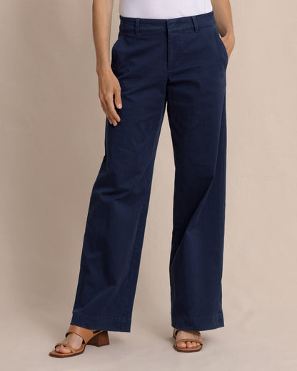 Tori Wide Leg Chino Pant