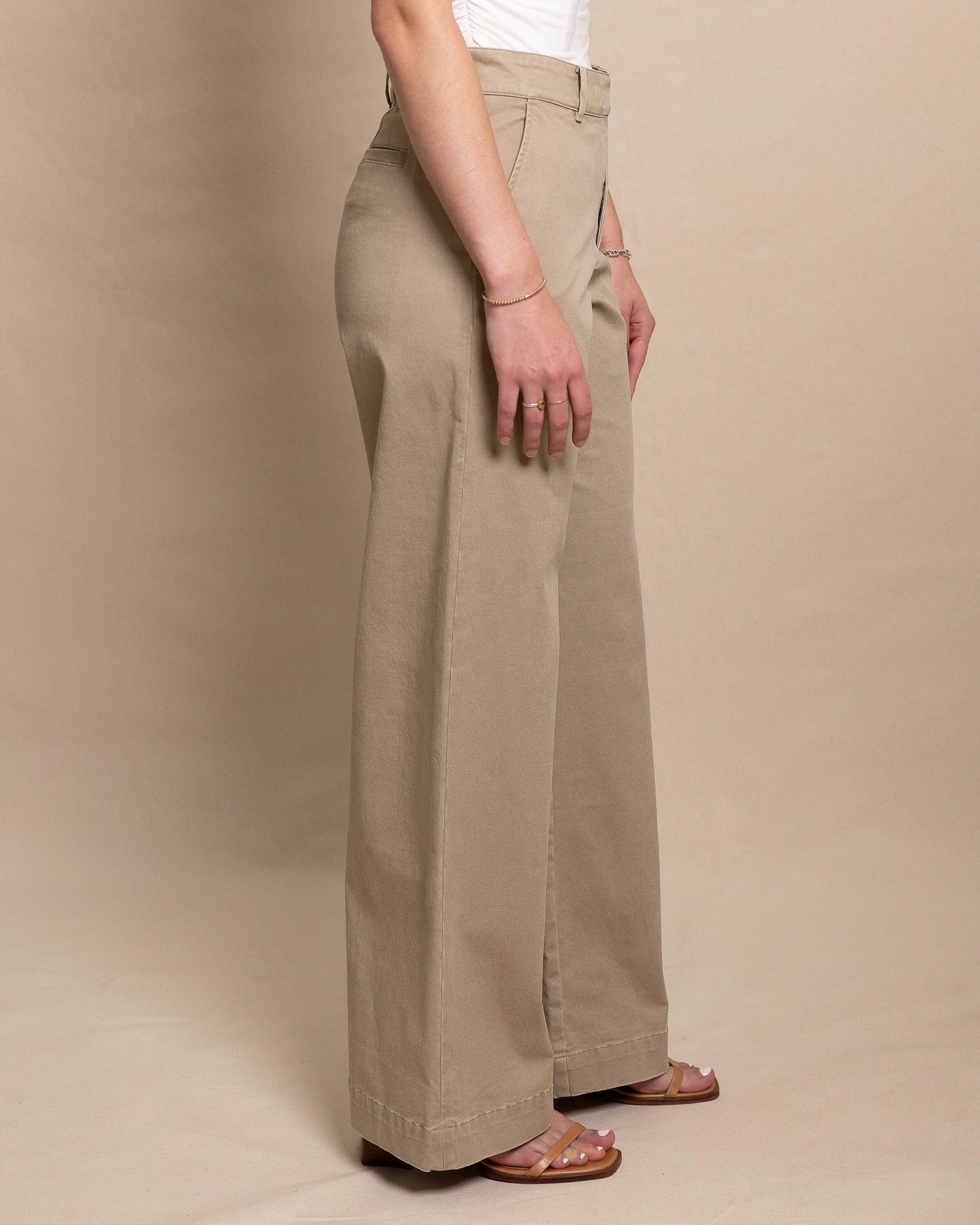 Tori Wide Leg Chino Pant