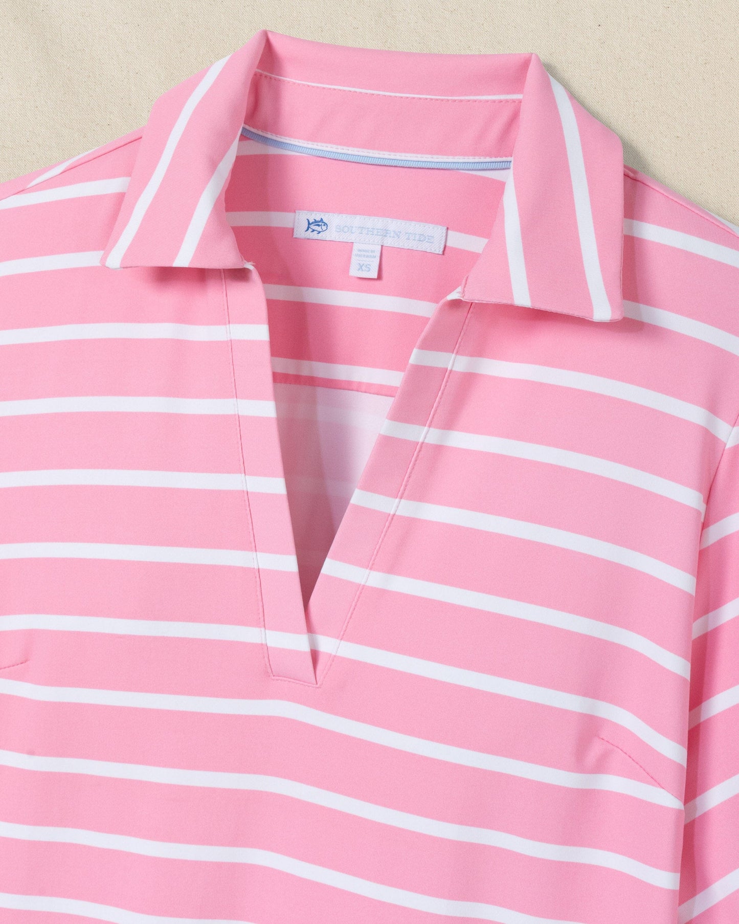 Trina Striped Performance Dress