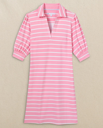 Trina Striped Performance Dress