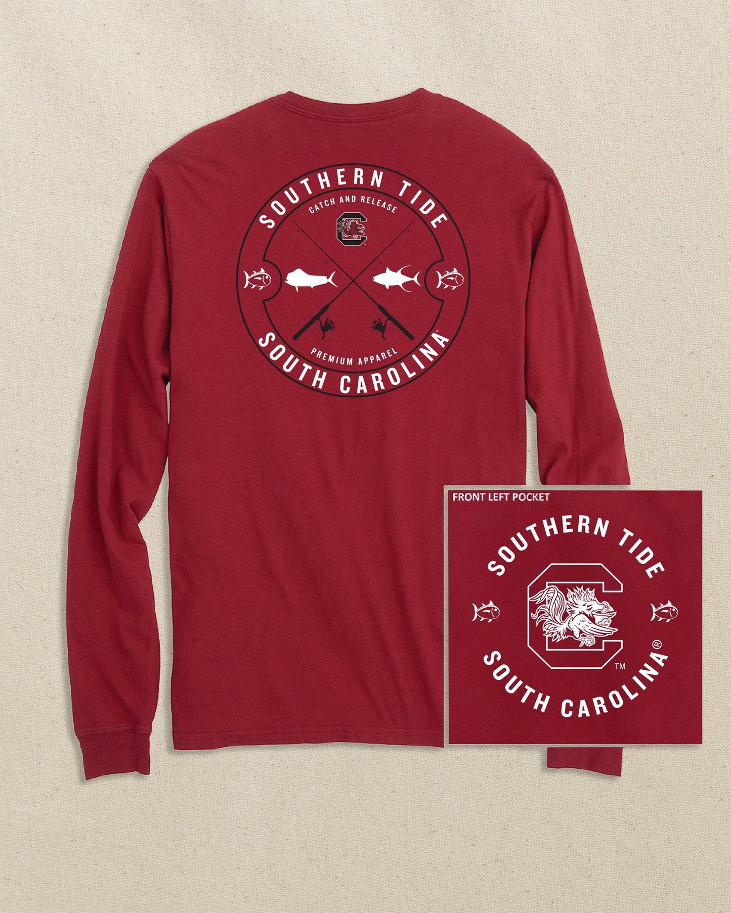 USC Gamecocks Catch and Release Long Sleeve T-Shirt