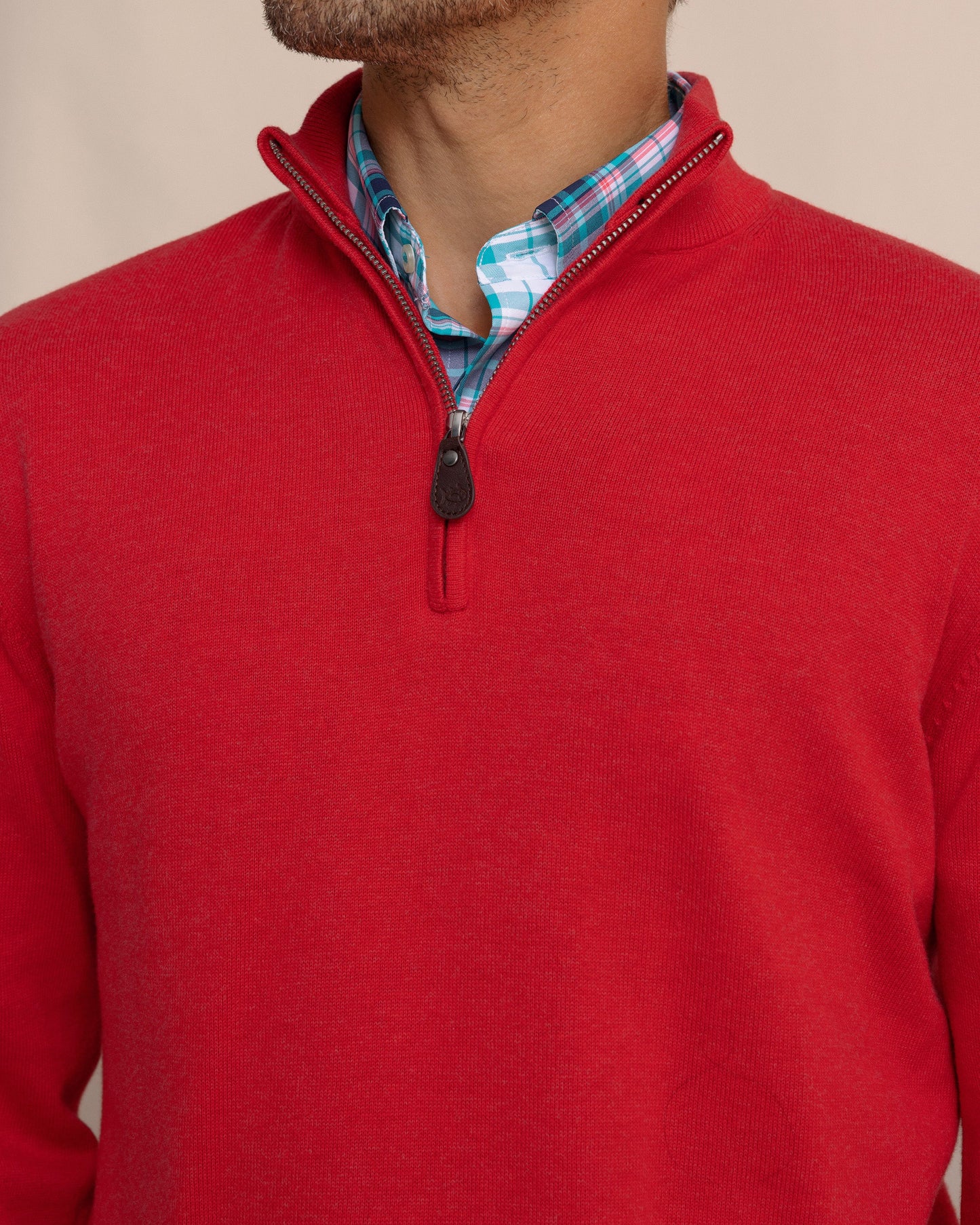 Whitehaven Heather Quarter Zip Sweater