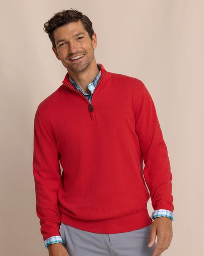 Whitehaven Heather Quarter Zip Sweater