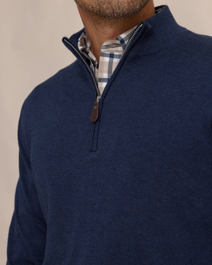 Whitehaven Heather Quarter Zip Sweater