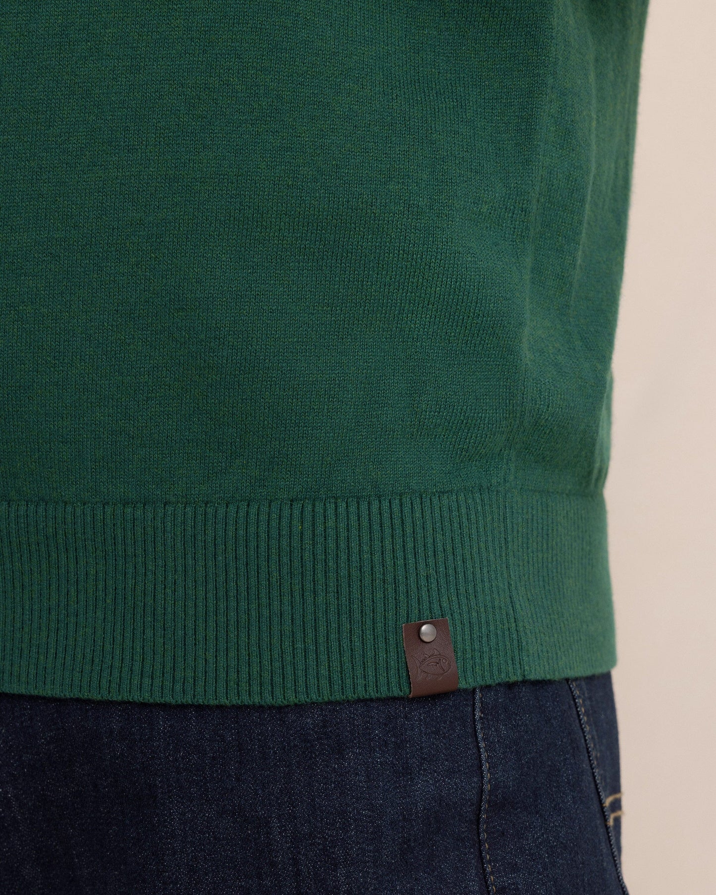 Whitehaven Heather Quarter Zip Sweater