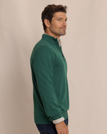 Whitehaven Heather Quarter Zip Sweater