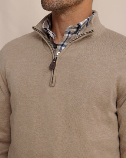 Whitehaven Heather Quarter Zip Sweater