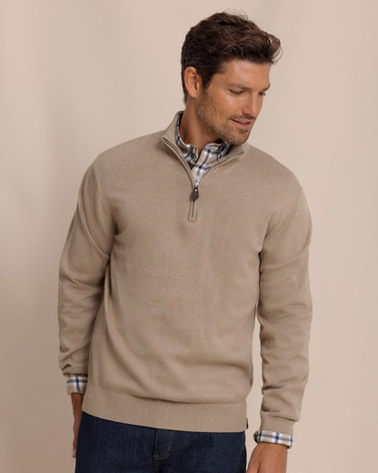 Whitehaven Heather Quarter Zip Sweater