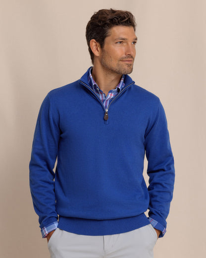 Whitehaven Heather Quarter Zip Sweater
