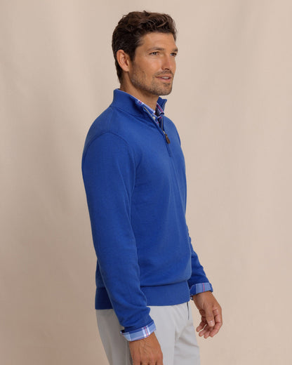Whitehaven Heather Quarter Zip Sweater