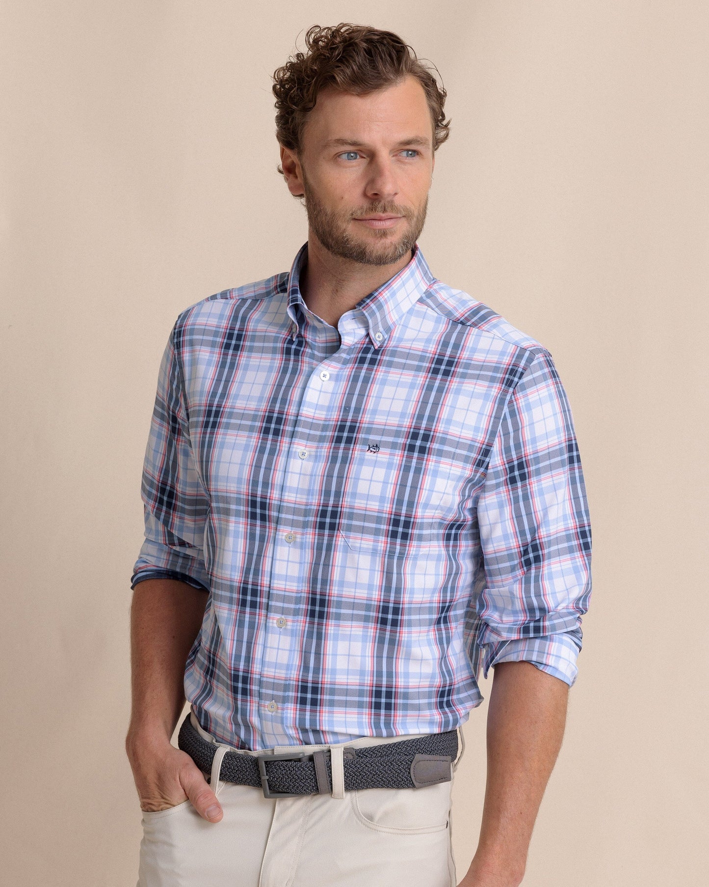 Willowbrook Plaid Intercoastal Sport Shirt