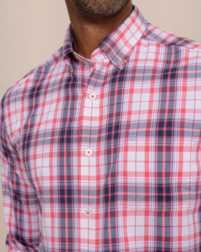 Willowbrook Plaid Intercoastal Sport Shirt - Snapper