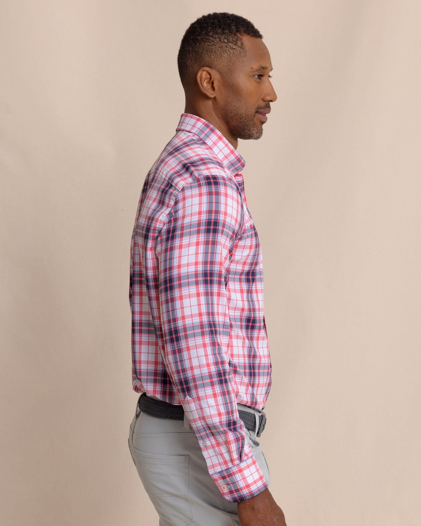 Willowbrook Plaid Intercoastal Sport Shirt - Snapper